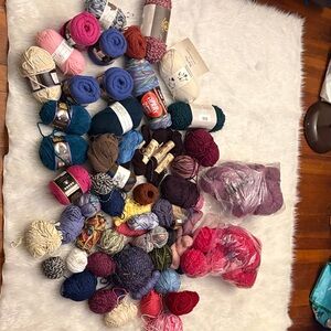 Colorful Yarn Collection